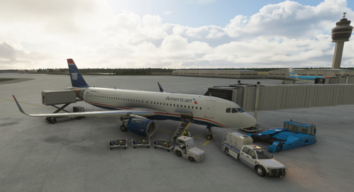 heritage of US Airways - American Airlines A320