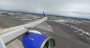 8K United Airlines Blue Livery A320neo thumbnail 8