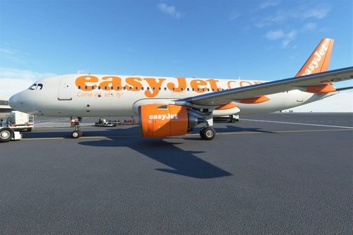 Airbus A320neo EasyJet (DotCom livery)