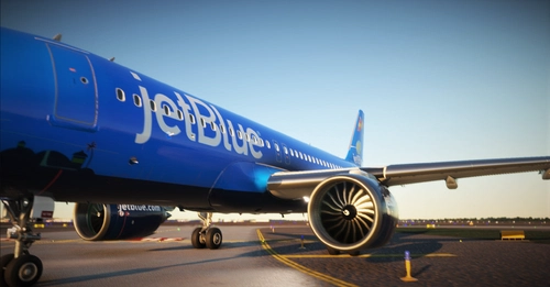 8K textures JetBlue "Bluericua"
