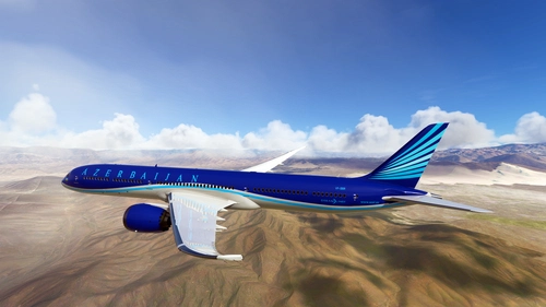 [8K] Azerbaijan Airlines B787-10