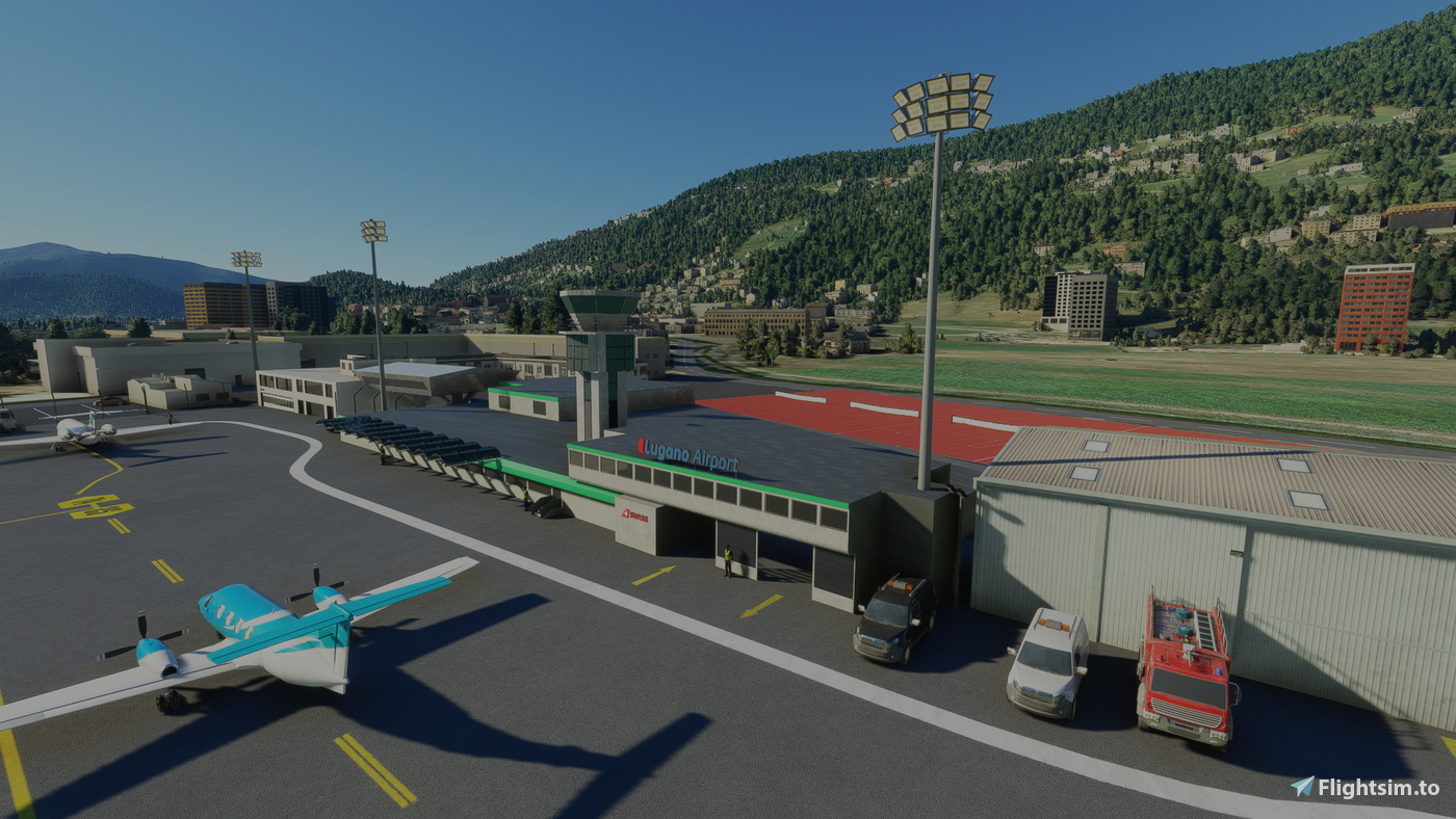 Lugano-Agno (LSZA) Airport - Switzerland - (tchax95) for Microsoft ...