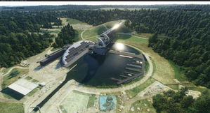 The Falkirk wheel boat lift (Scotland) thumbnail 1