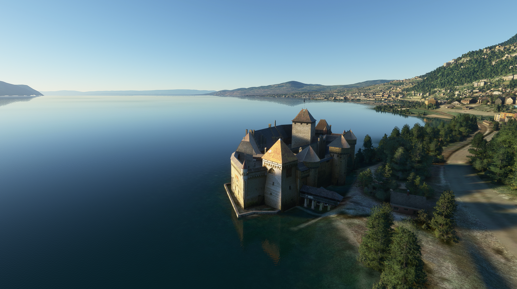Château de Chillon Scenery - Image 1