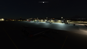 Princess Juliana International Airport lights thumbnail 3