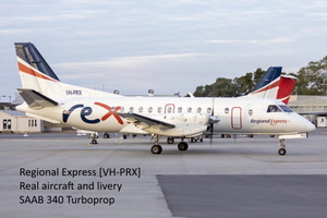 Beechcraft King Air 350i Regional Express (Rex) thumbnail 2