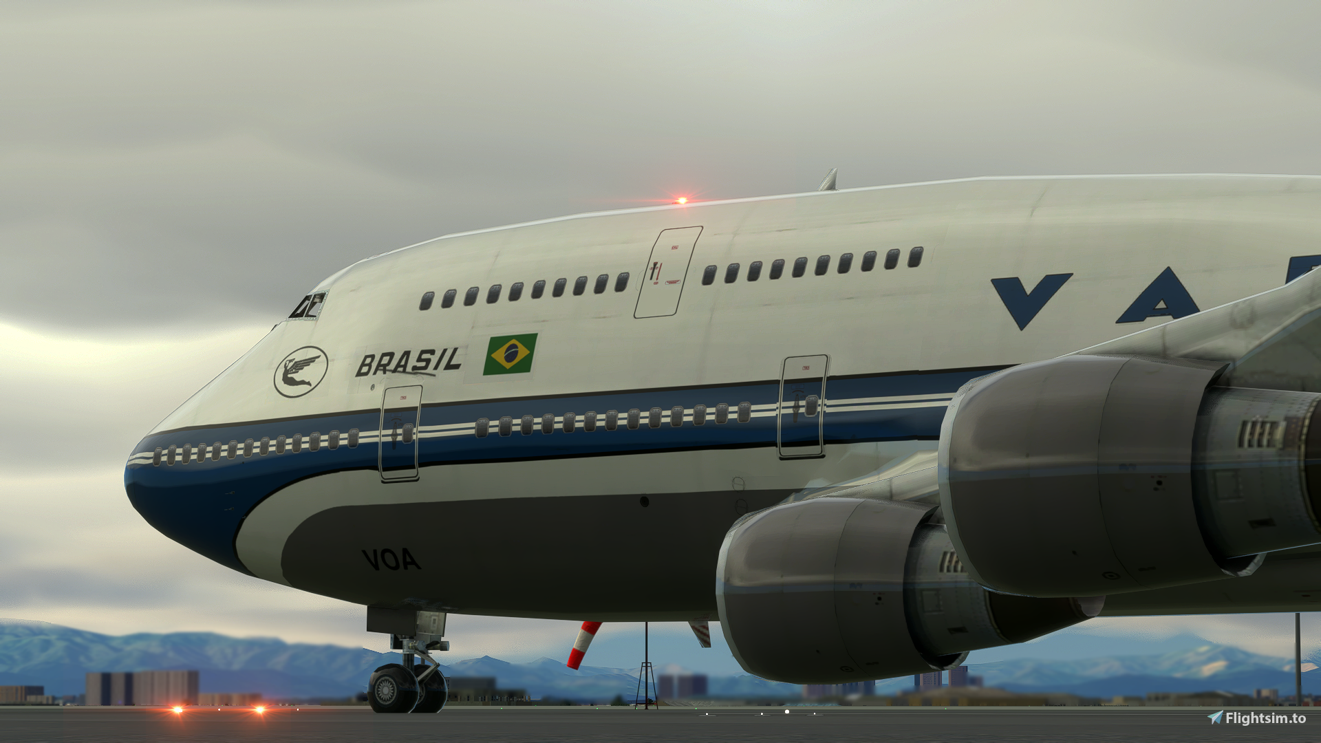 Boeing 747-400 Varig Brasil "Classic" - Image 1