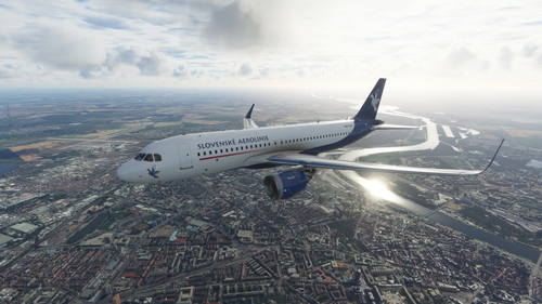 Slovak Airlines A320N Livery