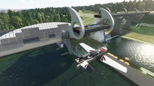 The Falkirk wheel boat lift (Scotland) thumbnail 5
