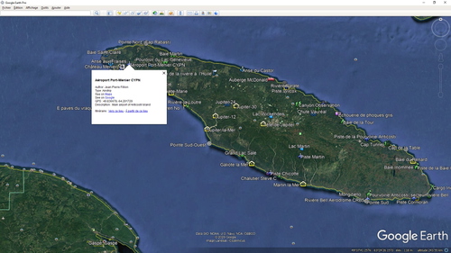 KML and Flightplan for Anticosti Island, Quebec, Canada