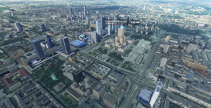 Warsaw, Poland scenery addon with landmarks and skyscrapers. Update 1.12  thumbnail 1