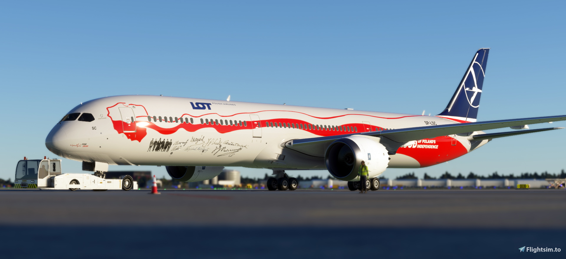 PLL "LOT" Independence Day Livery [patch 5] - Image 1