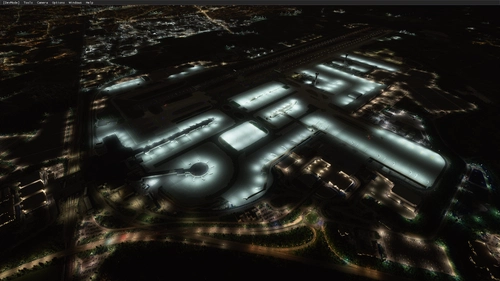 EGKK Gatwick Airport - Night Lighting Improvement