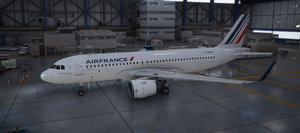 [A32NX] A320Neo Air France Montreuil Edition (based on F-GKXH) (clean/dirt) thumbnail 1