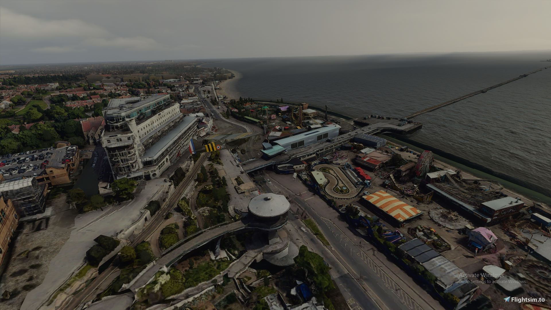 Southend Pier and town - Image 1