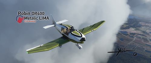 Robin DR400 Metalic LIMA