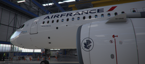 [A32NX] A320Neo Air France Montreuil Edition (based on F-GKXH) (clean/dirt) thumbnail 5