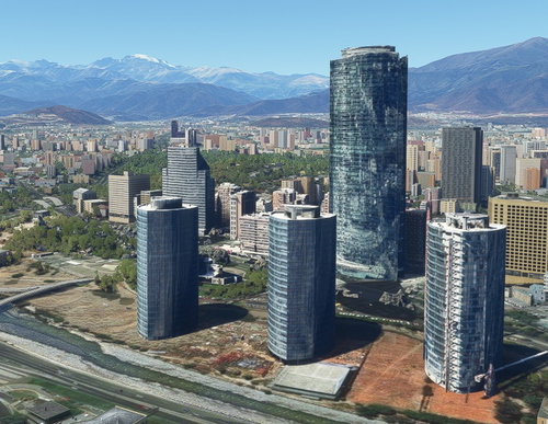 Paque Titanium , 3 torres - Santiago - Chile