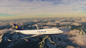 Boeing 747-400 Varig Brasil  thumbnail 8