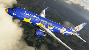 Eurowings' "Europa Park" D-ABDQ [patch 5] thumbnail 3