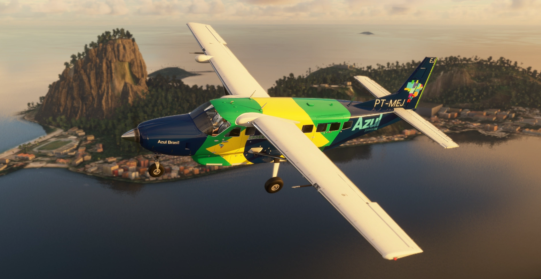 AZUL CONECTA ''Azul Brasil'' C208B - Image 1