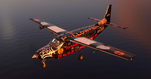 *Patch Fix* Halloween GPWS Cessna 208 livery