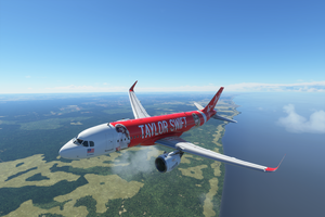 Airbus A320 Air Asia 'Red' (The Swiftbus) - Aircraft Liveries