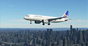 United Airlines A320neo 8K Textures  thumbnail 3