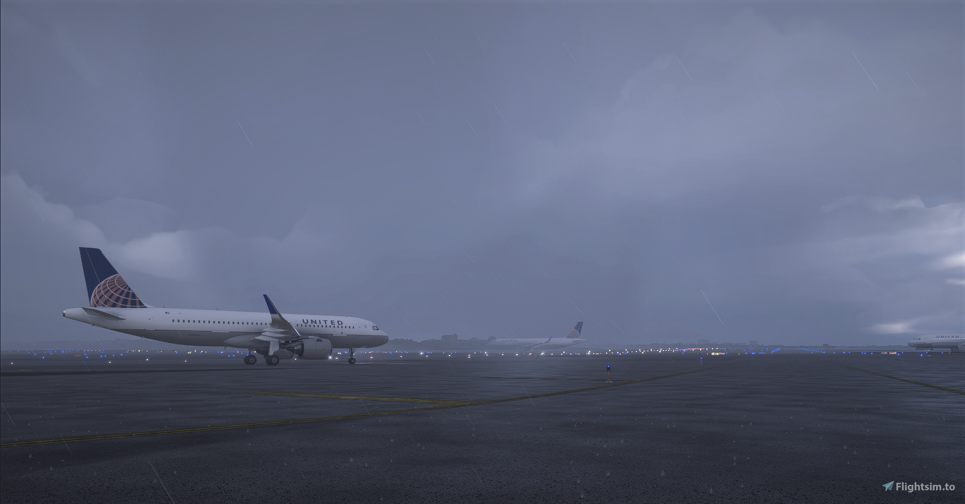 United Airlines 4k textures - Image 1
