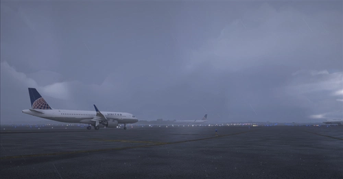 United Airlines 4k textures