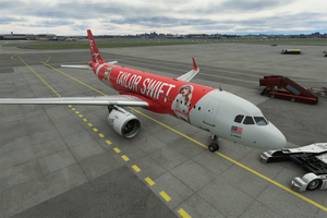 Airbus A320 Air Asia 'Red' (The Swiftbus...) thumbnail 5