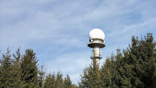 AustroControl Radarstation Haunsberg u.Kolomansberg (Gmaps)