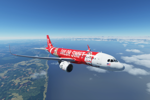 Airbus A320 Air Asia 'Red' (The Swiftbus) - Aircraft Liveries