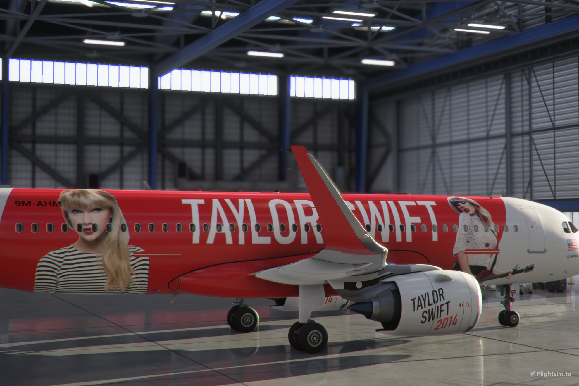 Airbus A320 Air Asia 'Red' (The Swiftbus) - Aircraft Liveries