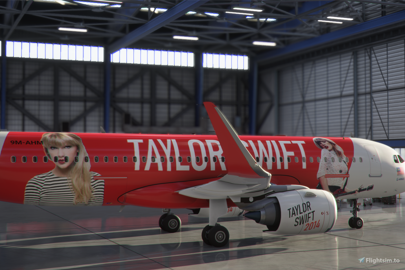 Airbus A320 Air Asia 'Red' (The Swiftbus) for Microsoft Flight