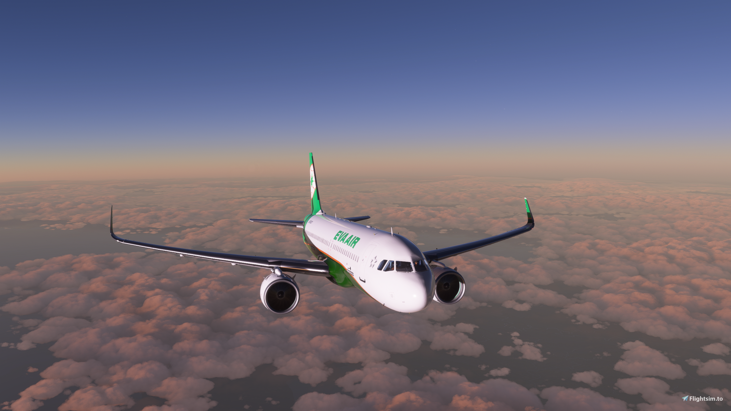 EVA Airlines New Pattern - Image 1