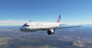 United Airlines A320neo 8K Textures  thumbnail 13