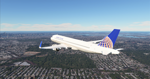 United Airlines 4k textures thumbnail 6
