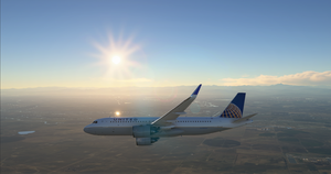 United Airlines A320neo 8K Textures  thumbnail 10