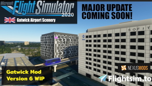 Gatwick Airport EGKK Ultra: Custom Buildings and Models Only thumbnail 13