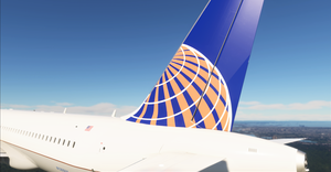 United Airlines 4k textures thumbnail 7