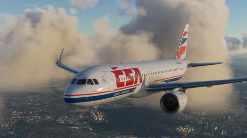 A320 NEO ČSA (Czech Airlines) Old (Year 2009)