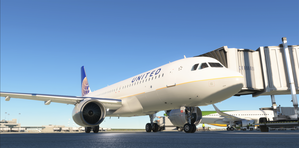 United Airlines A320neo 8K Textures  thumbnail 9
