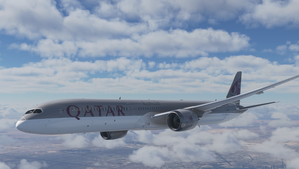 Boeing 787-10 Qatar Airways A7-BCC  thumbnail 1