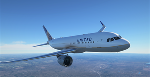 United Airlines A320neo 8K Textures  thumbnail 17