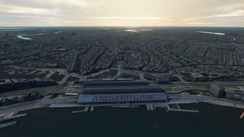 Amsterdam downtown 