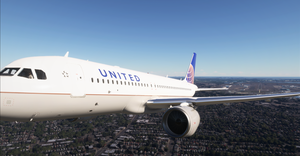United Airlines 4k textures thumbnail 8