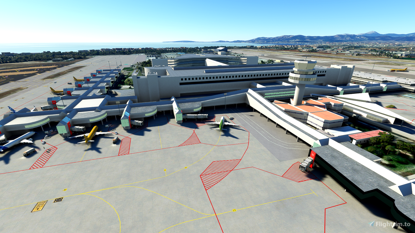 Lepa Palma De Mallorca Airport Real Ground Flight Simulator