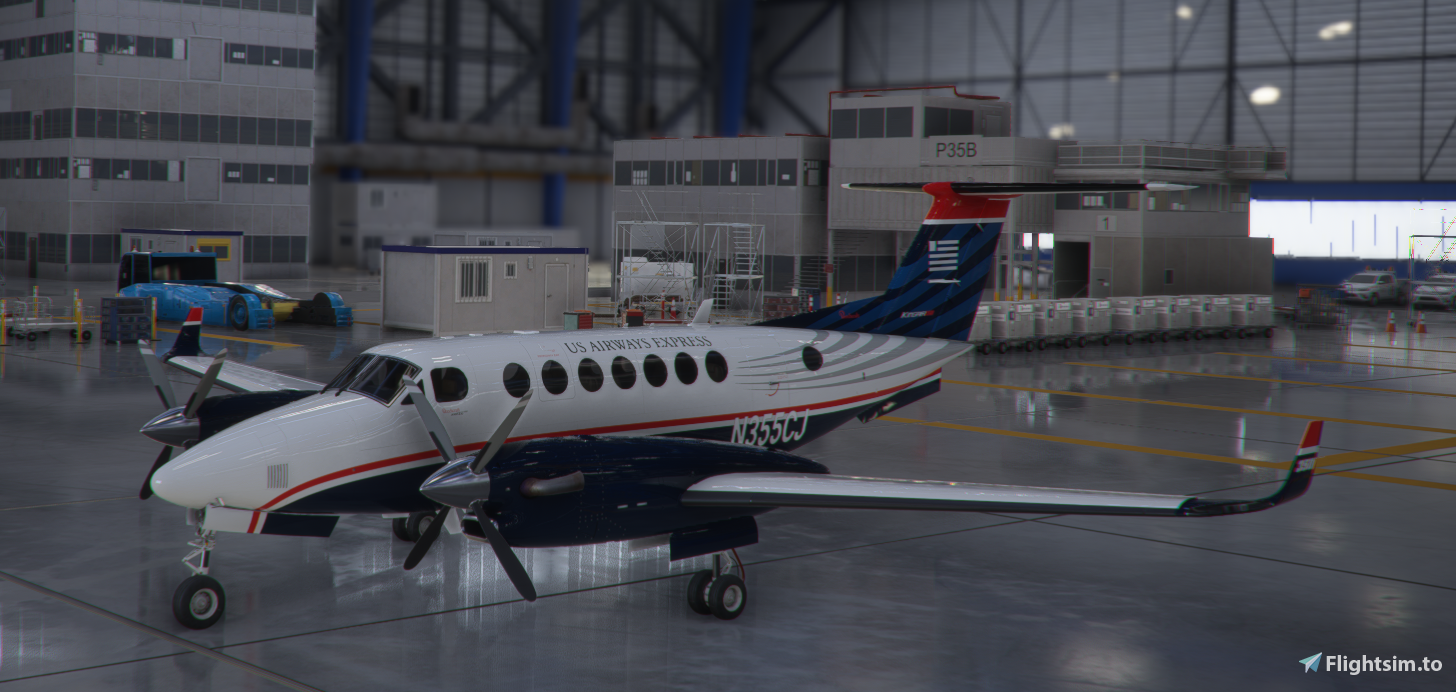 Beechcraft King Air 350i US Airways Express - Image 1