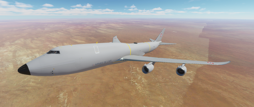 [v1.1] Boeing 747-8 French Air Force (Grey Cockpit)